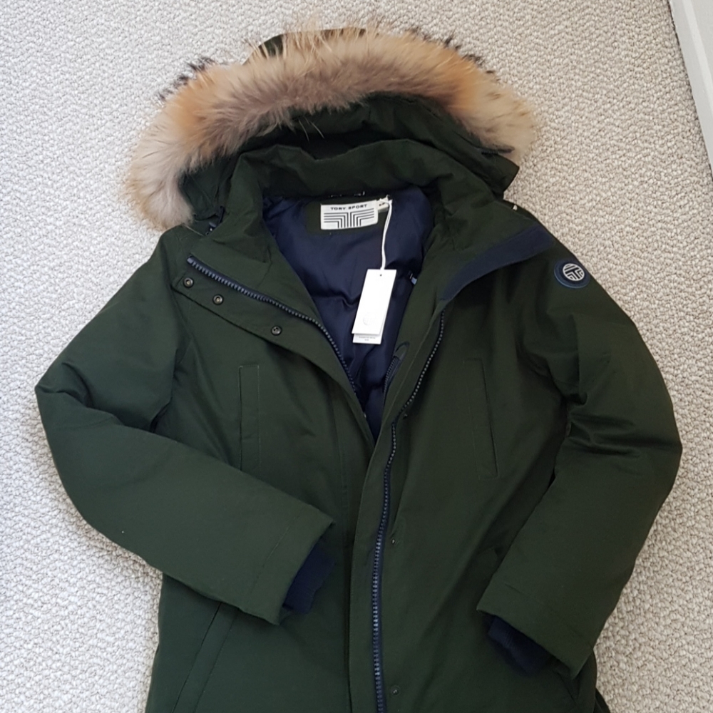 Tory Burch Hooded Down Parka